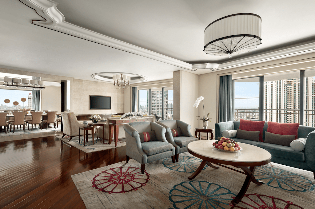5 Amazing Bangkok Hotels on the River (2025) Hawaii Calling Shangri-la-Bangkok-presidential-suite