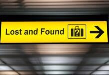 11 Most Common Items Left Behind In Hotel Rooms Lost and found sign
