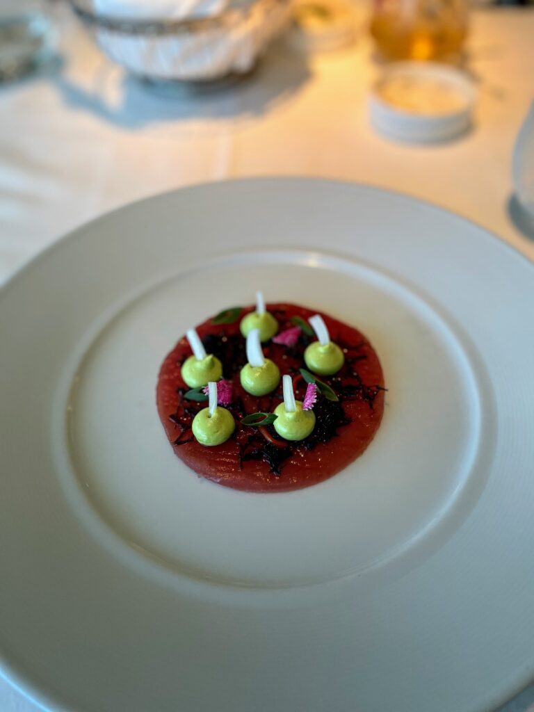 Review & Video: The Kahala Hotel and Resort, Presidential Luxury Hawaii Calling a plate with food on it