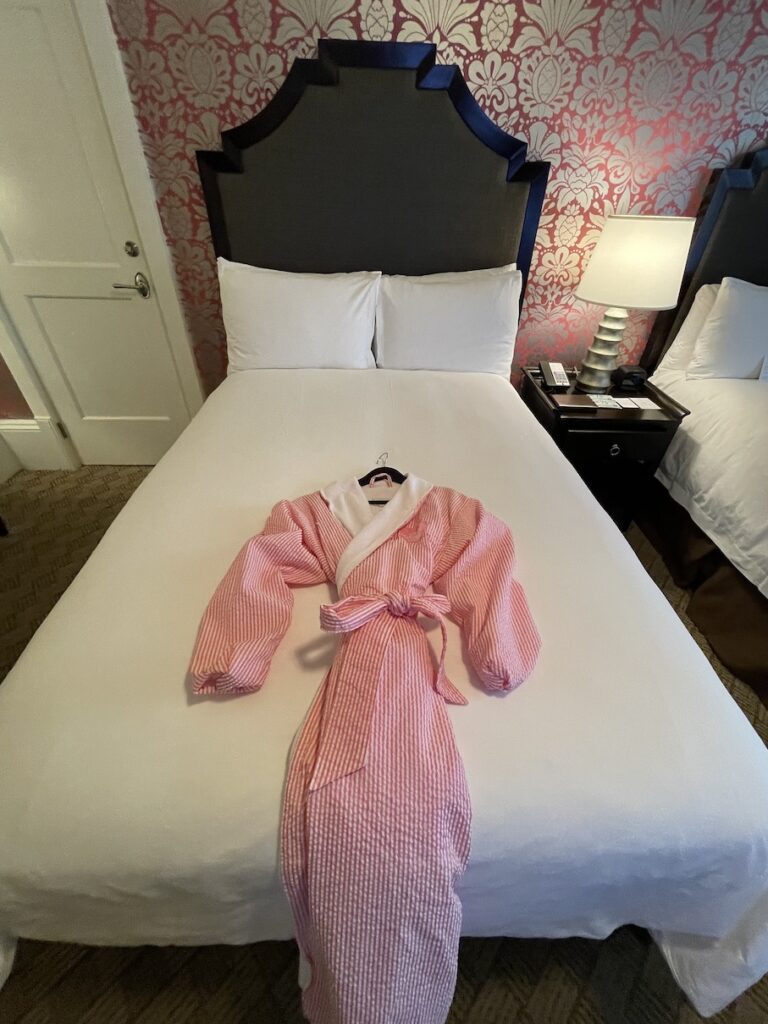 12 Plush & Cozy Hotel Robes Of The World Hawaii Calling The Royal Hawaiian Hotel hotel robes are known for their pink color.