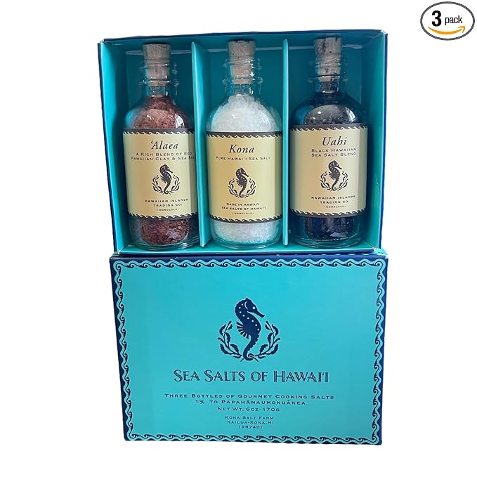 20 Best Souvenirs From Hawaii (2025) To Cherish Forever Hawaii Calling a box with bottles of salt and sea salt