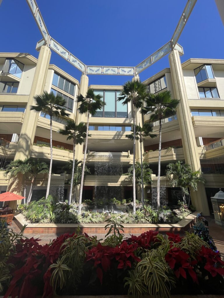 Review: Hyatt Regency Waikiki, Amazing With An Achilles Heel Hawaii Calling Inside waterfall at the Hyatt Regency Waikiki