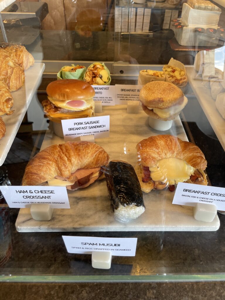 Review & Video: Four Seasons Oahu at Ko Olina, Pinnacle of Luxury Hawaii Calling a display case with different foods