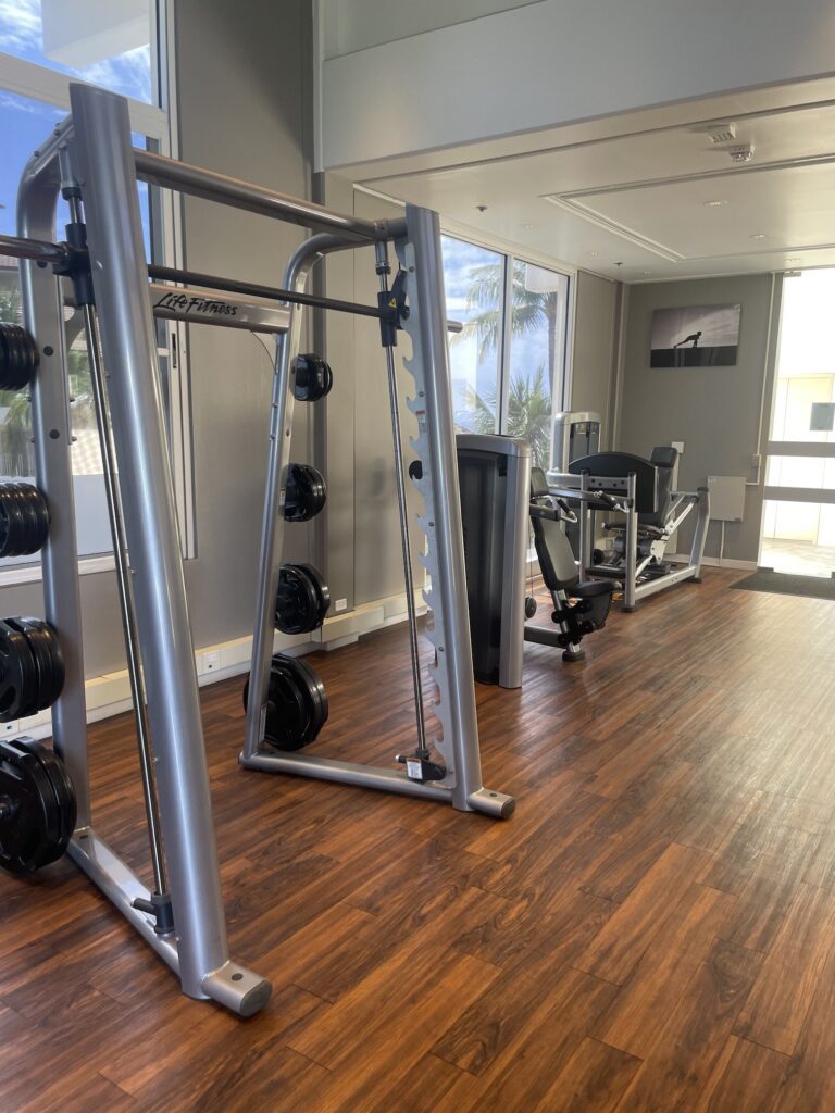 Review & Video: Four Seasons Oahu at Ko Olina, Pinnacle of Luxury Hawaii Calling a gym with weights and exercise equipment