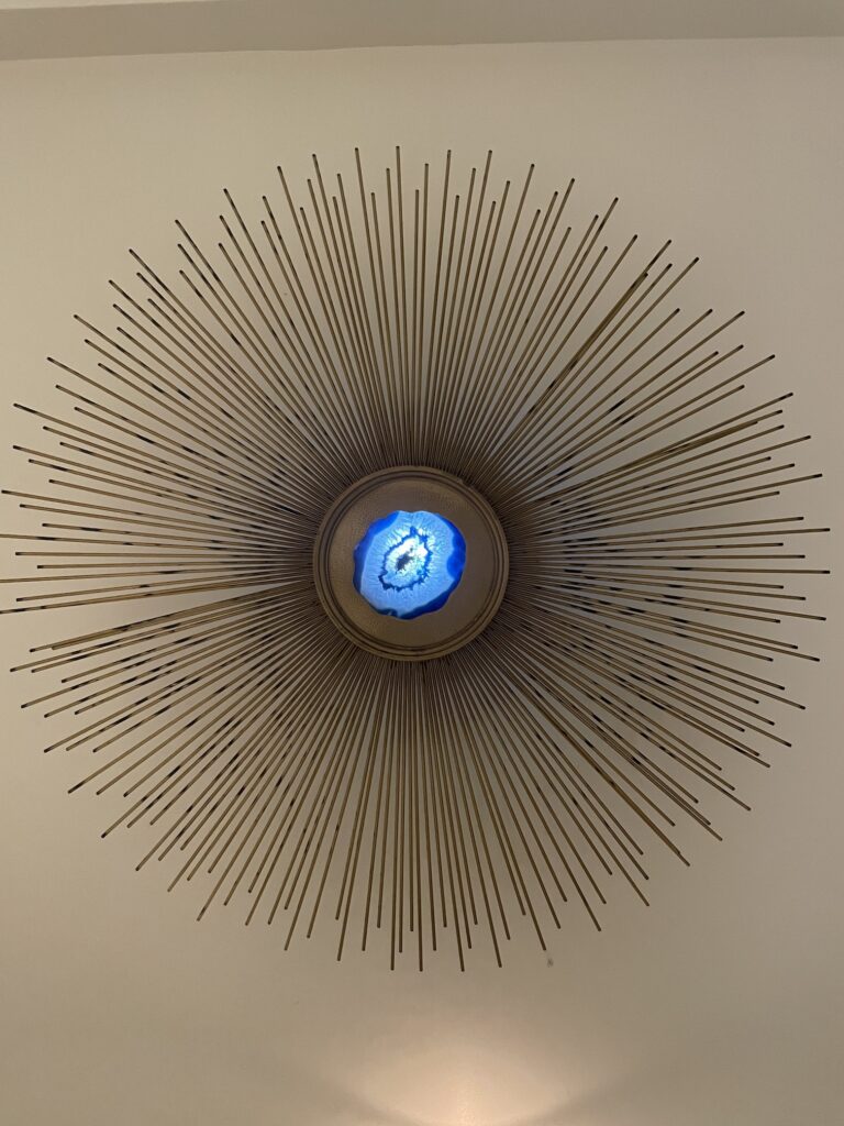 Review & Video: Four Seasons Oahu at Ko Olina, Pinnacle of Luxury Hawaii Calling a light fixture with spikes in the center