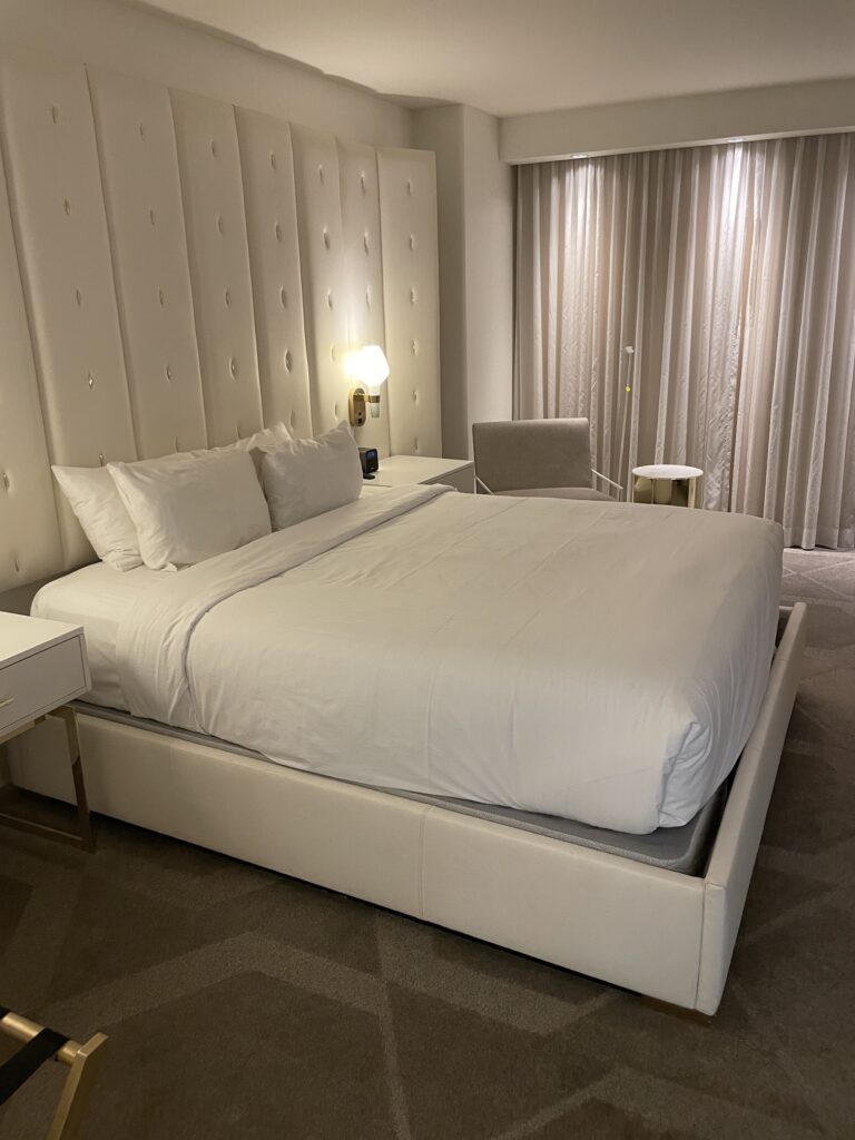 Delano Las Vegas Clean Air Oasis | Review & Video Hawaii Calling Basic suite at the Delano Las Vegas