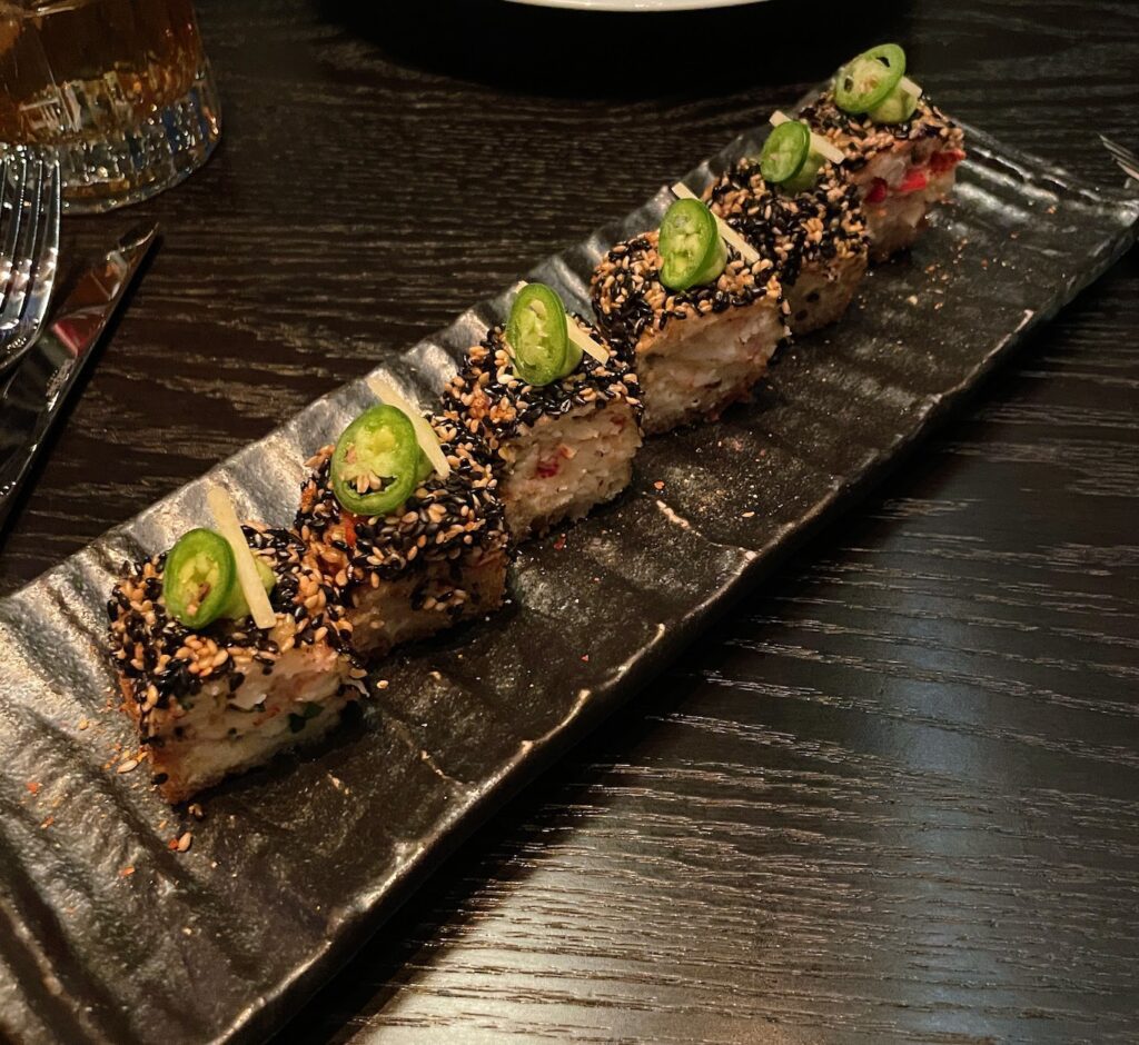 Classy Cool STRIPSTEAK Las Vegas | Review & Video Hawaii Calling appetizer at the STRIPSTEAK Las Vegas