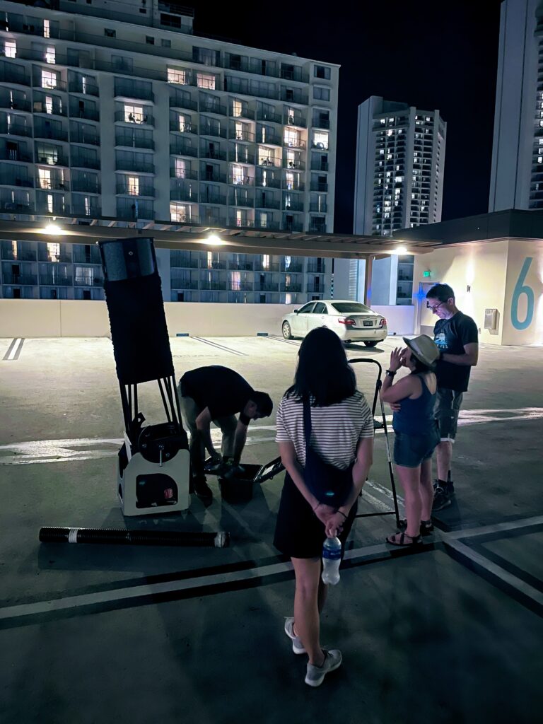 Unique Stargazing In Waikiki With Stargazers Of Hawaii Hawaii Calling a group of people standing outside a building