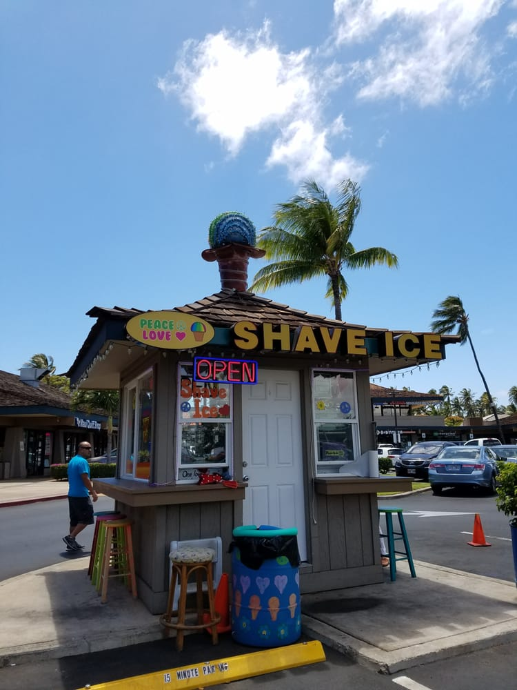 7 Best Ice Cream Shops In Maui | Island Guide Hawaii Calling a small shave booth on a street corner