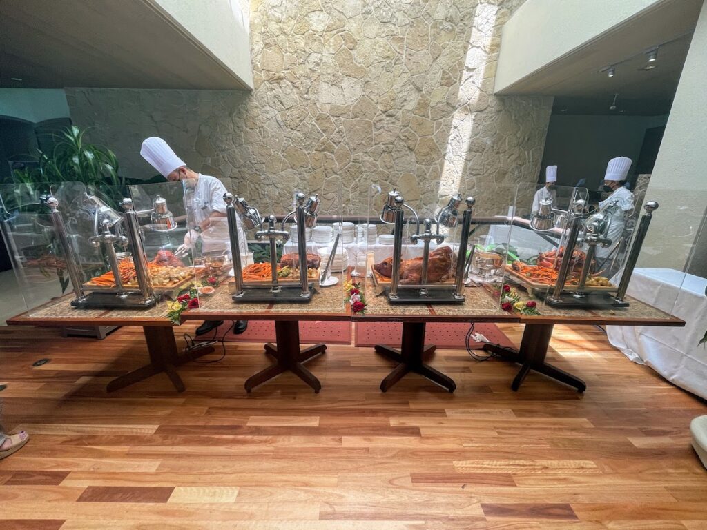11 Best Sunday Brunch Buffets On Oahu Hawaii Calling a group of chefs in a restaurant