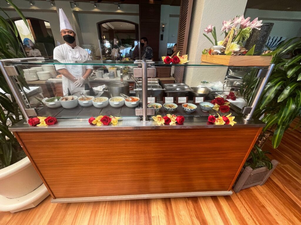 11 Best Sunday Brunch Buffets On Oahu Hawaii Calling a man behind a counter with food in it