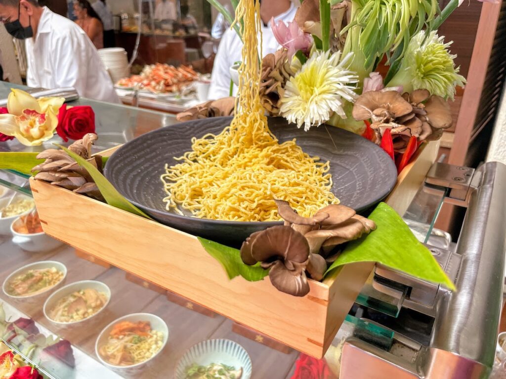 11 Best Sunday Brunch Buffets On Oahu Hawaii Calling a bowl of noodles and flowers