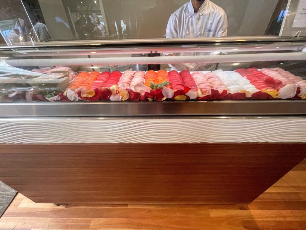 11 Best Sunday Brunch Buffets On Oahu Hawaii Calling a display of sushi rolls
