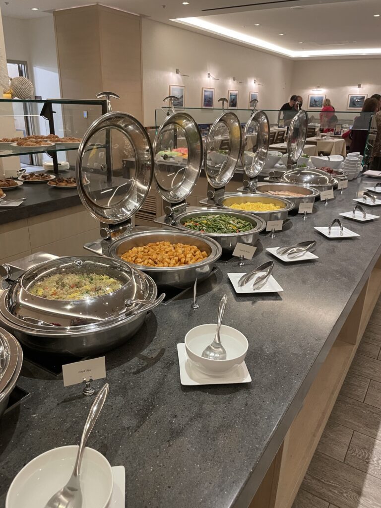 11 Best Sunday Brunch Buffets On Oahu Hawaii Calling a buffet table with food in bowls