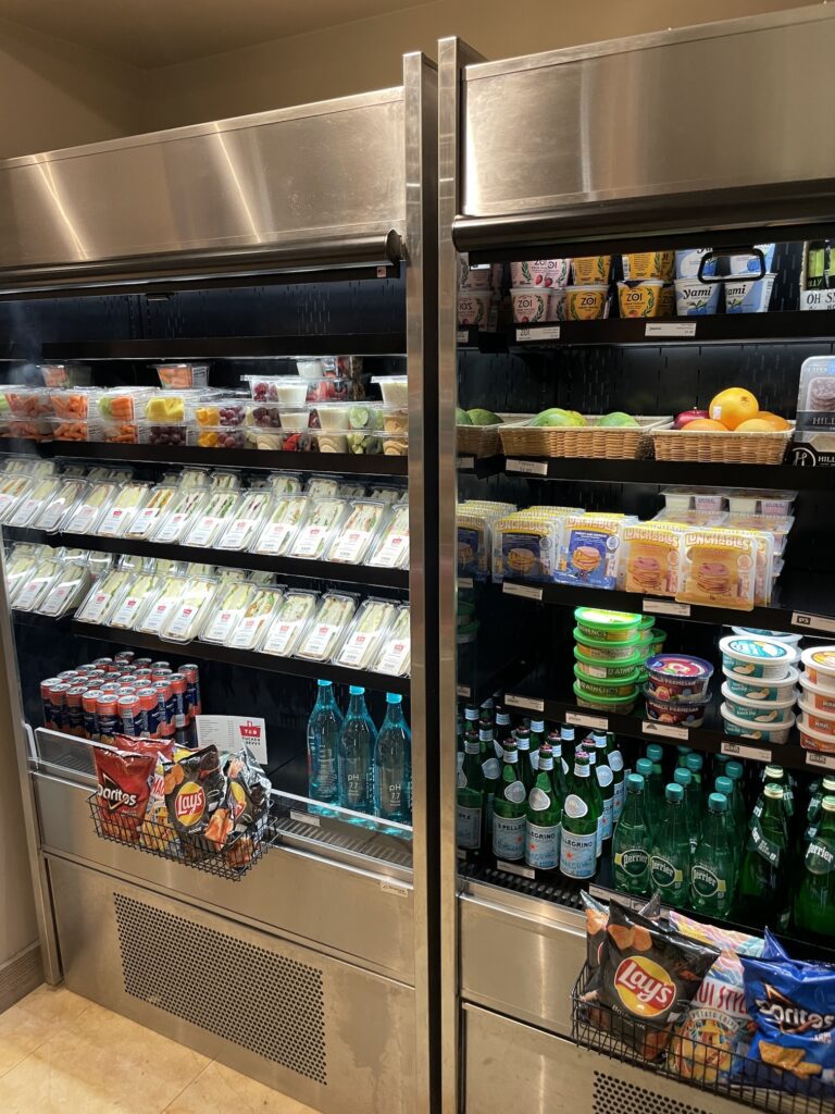 Review & Video | Marriott Ko Olina Beach Club An Amazing Location Hawaii Calling a refrigerator with food on shelves