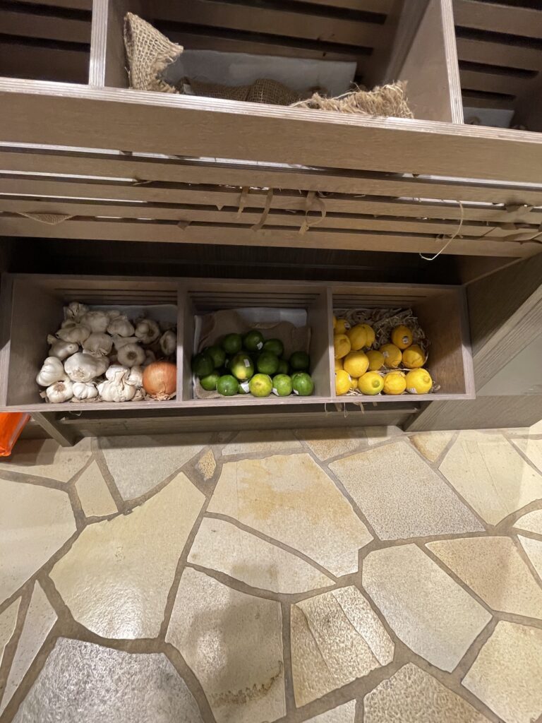 Review & Video | Marriott Ko Olina Beach Club An Amazing Location Hawaii Calling a shelf with vegetables in it