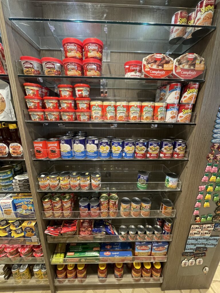Review & Video | Marriott Ko Olina Beach Club An Amazing Location Hawaii Calling shelves of food on shelves