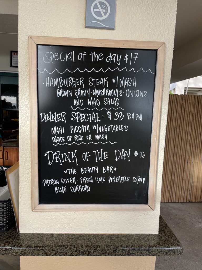 Review & Video | Marriott Ko Olina Beach Club An Amazing Location Hawaii Calling a black board with white writing on it