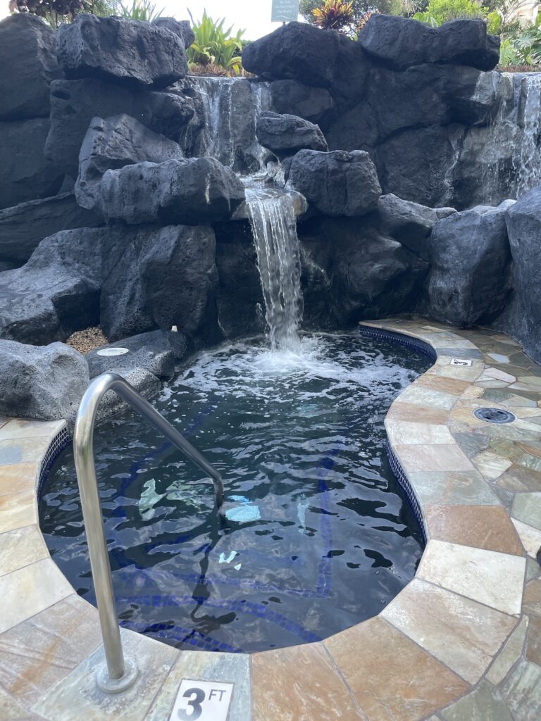 Review & Video | Marriott Ko Olina Beach Club An Amazing Location Hawaii Calling a waterfall in a pool