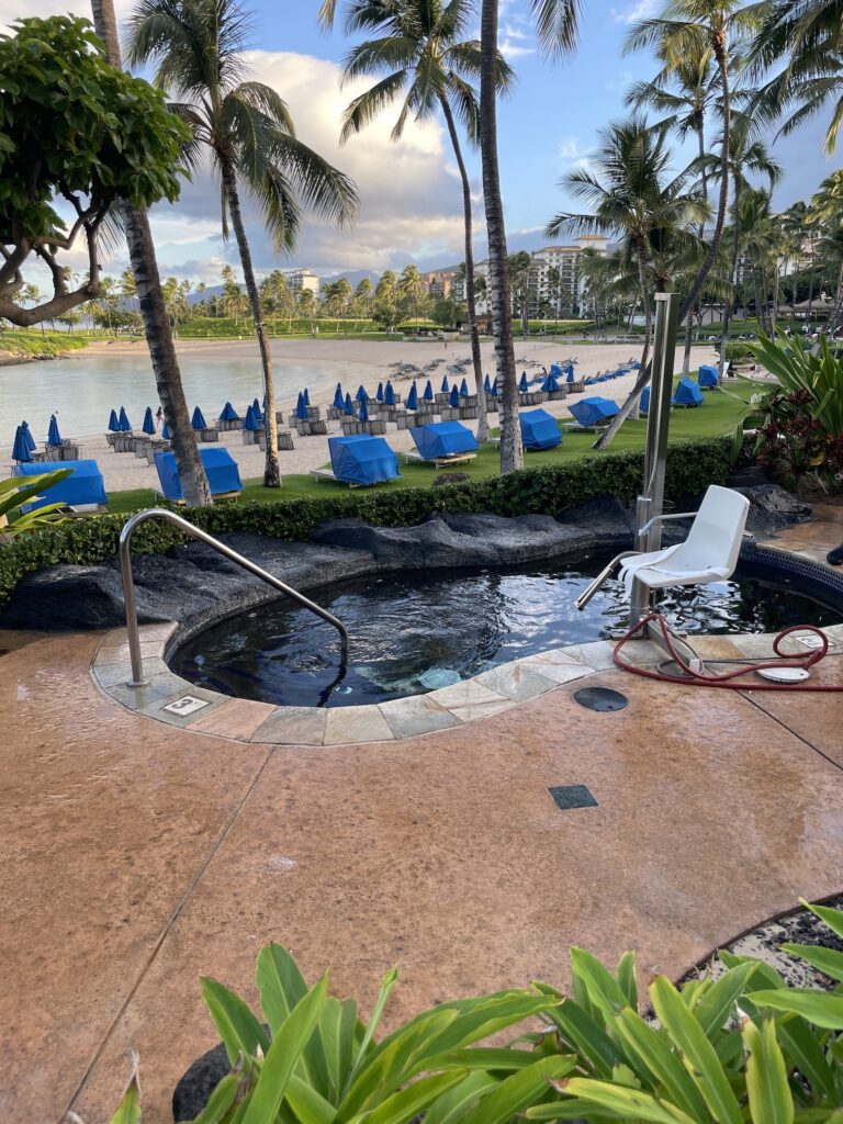Review & Video | Marriott Ko Olina Beach Club An Amazing Location Hawaii Calling a pool with a chair and a beach