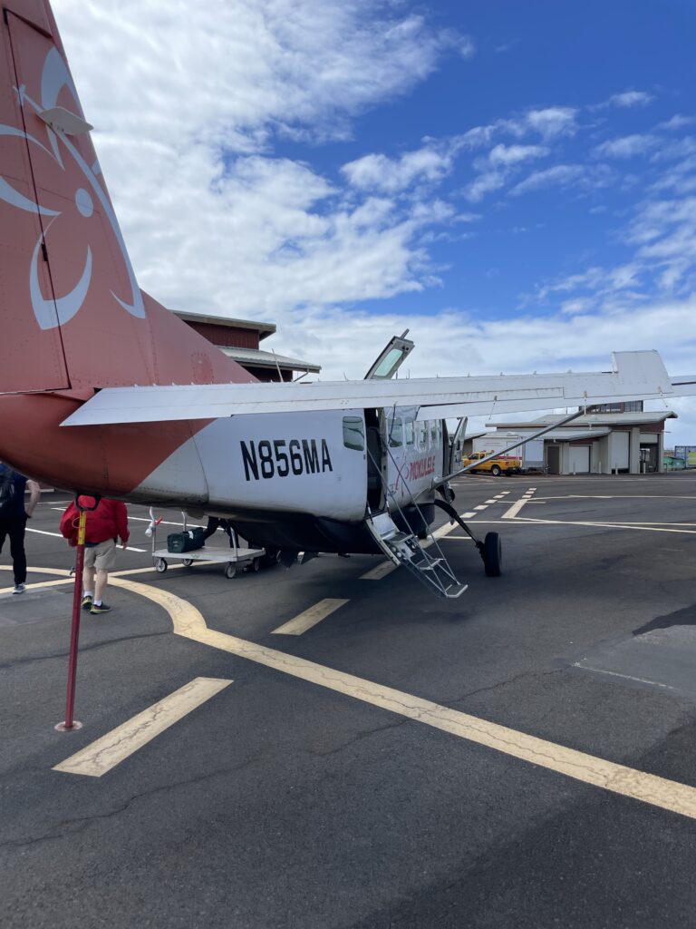 Mokulele Flight Review Honolulu To Kapalua | Exciting Small Plane Adventure Hawaii Calling a plane on the ground