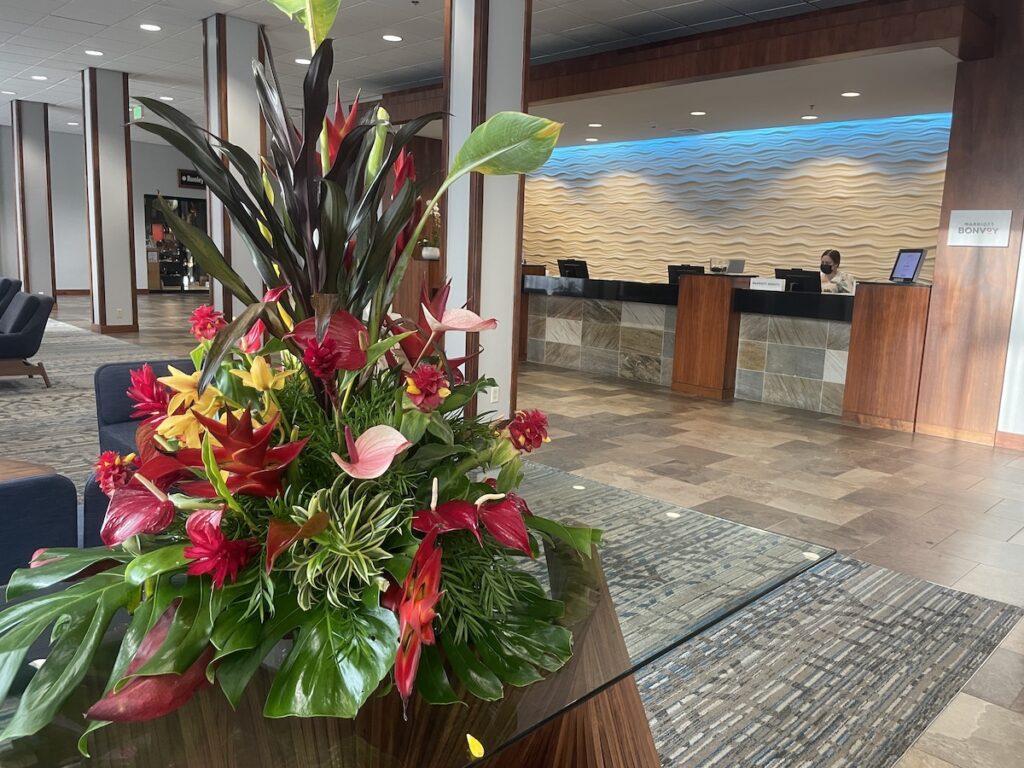 7 Best Family Hotels On The Big Island Hawaii Calling a flower arrangement in a lobby