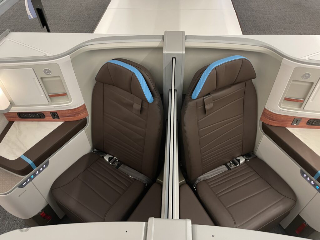 A Sneak Peek Of Hawaiian Airlines Boeing 787 Dreamliner Business Class Seats Hawaii Calling a seat in a plane