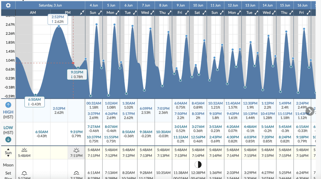 Exploring The Hidden Moku'auia Bird Sanctuary "Goat Island" Hawaii Calling a screenshot of a graph