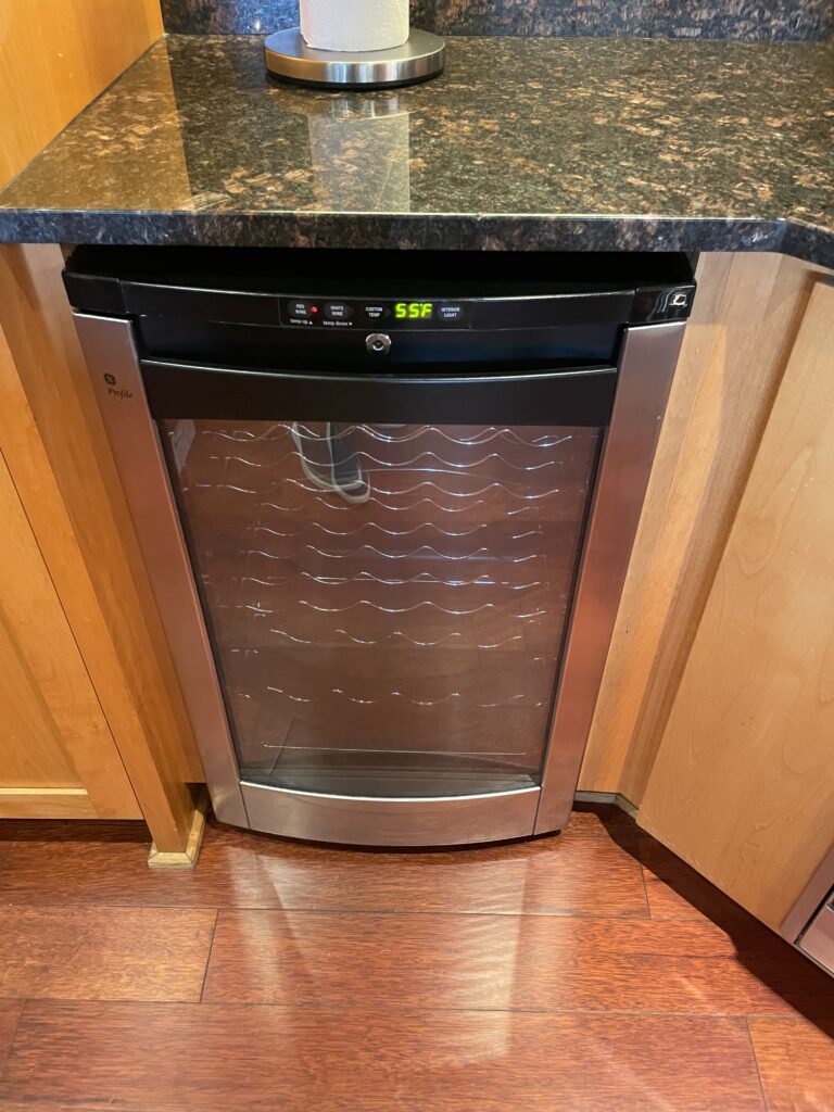 Review Montage Kapalua Bay | Maui Luxury Hawaii Calling a wine cooler in a kitchen