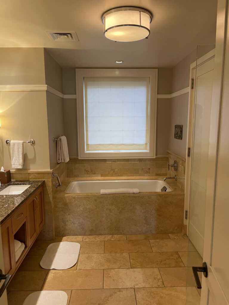 Review Montage Kapalua Bay | Maui Luxury Hawaii Calling a bathroom with a tub and sink