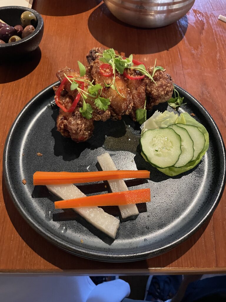 Review Montage Kapalua Bay | Maui Luxury Hawaii Calling a plate of food on a table