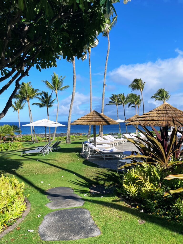 Review Montage Kapalua Bay | Maui Luxury Hawaii Calling a beach with umbrellas and chairs