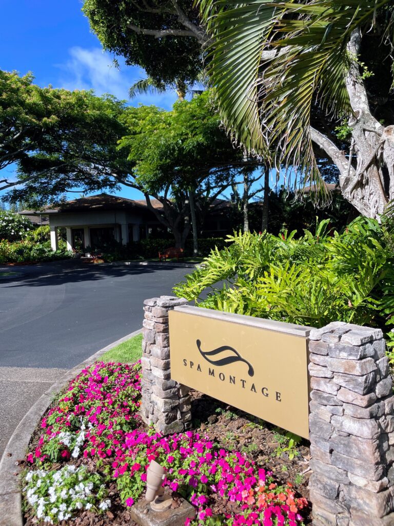 Review Montage Kapalua Bay | Maui Luxury Hawaii Calling a sign in front of a building