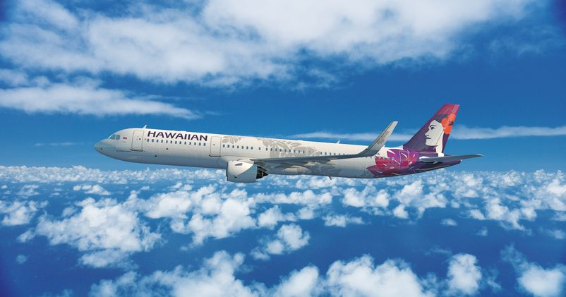 Travel + Leisure Declares Hawaiian Airlines as the Top U.S. Airline 2023 Hawaii Calling a plane flying in the sky