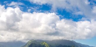 15 Top-Rated Budget Hotels On Kaua’i: Affordable Luxury a aerial view of a beach and mountains