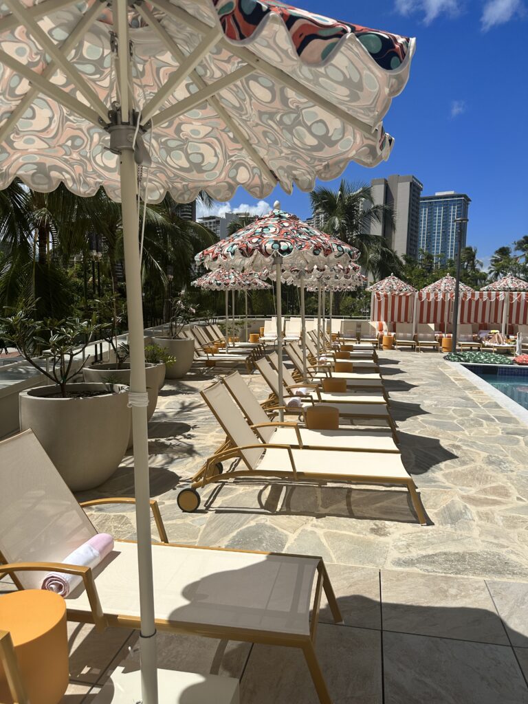 Romer Waikiki Sneak Peek | Renovations Complete Hawaii Calling Romer Waikiki Sneak Peek pool deck views.