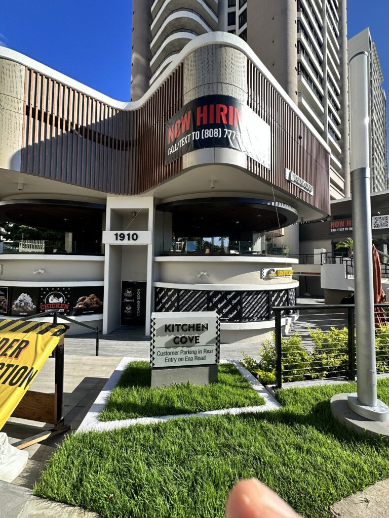Hawai'i Travel News November 2023 | New Hotels & Flight Updates Hawaii Calling a building with a sign on the front