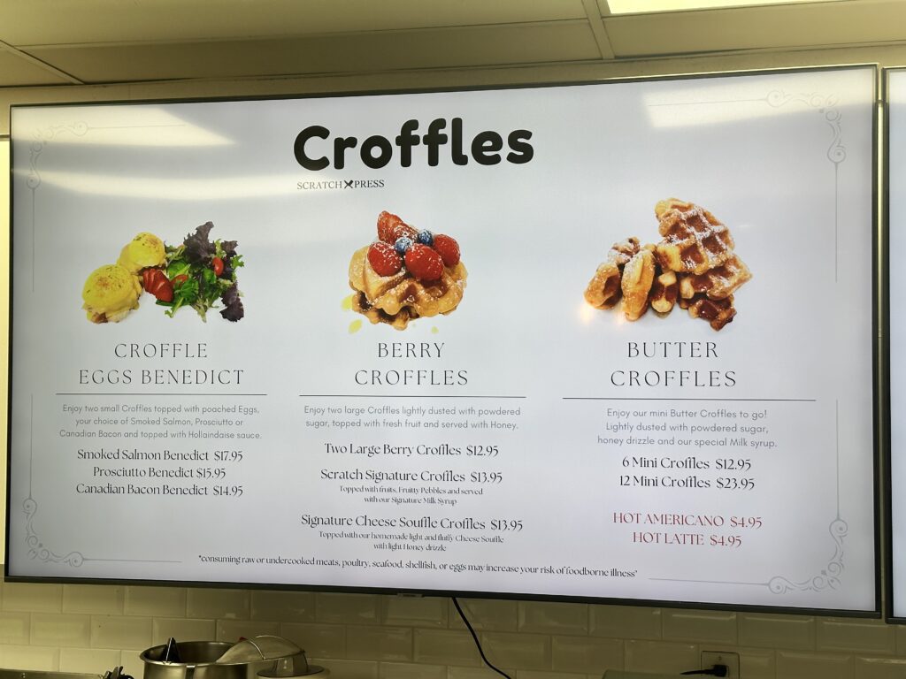STIX Waikiki: A Foodie's Paradise in the Heart of Waikiki Beach Hawaii Calling a menu board with pictures of food on it