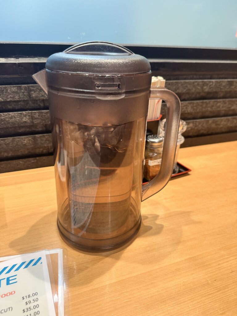 STIX Waikiki: A Foodie's Paradise in the Heart of Waikiki Beach Hawaii Calling a glass pitcher on a table