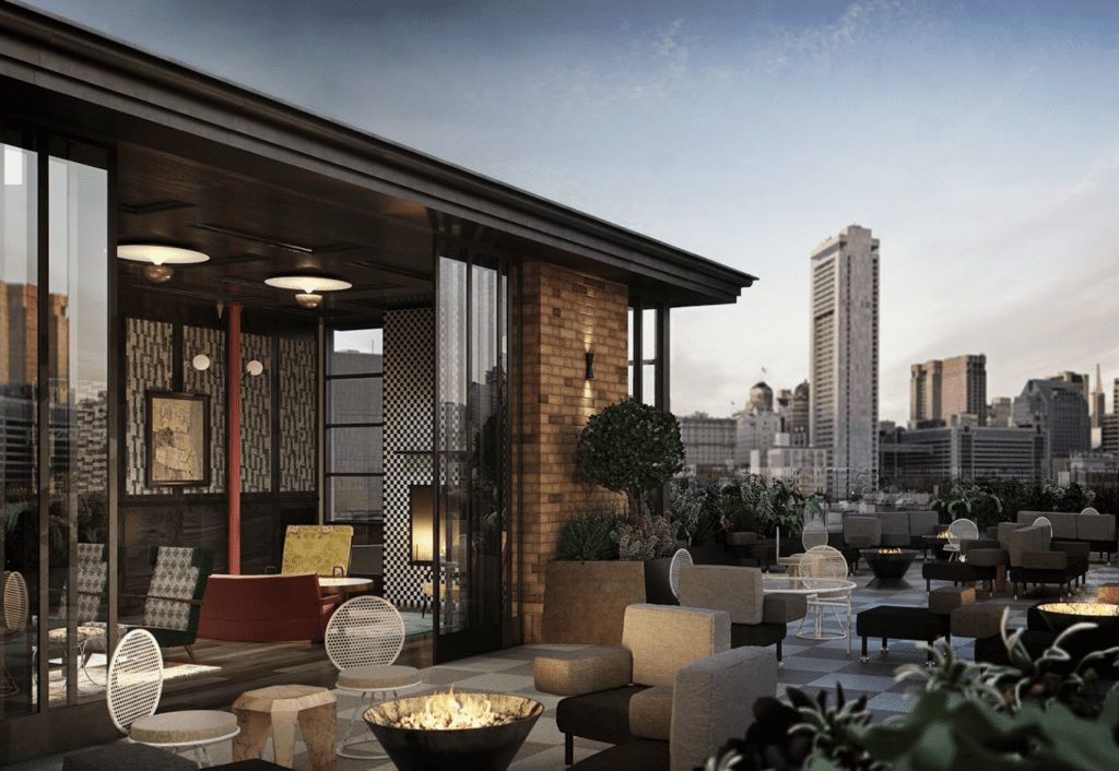 The 7 Best Marriott Hotels in San Francisco Hawaii Calling a building with a fire pit and chairs