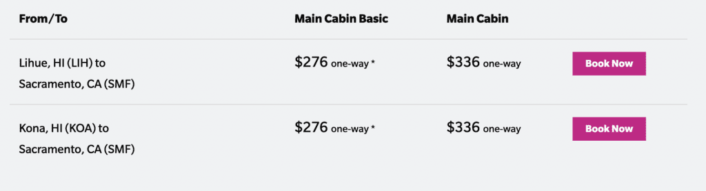 New Hawaiian Airlines Routes Added for May, 2024 Hawaii Calling a screenshot of a mobile app