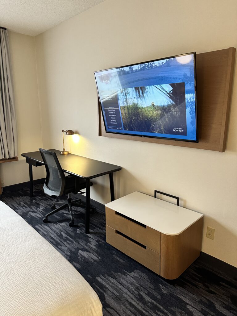 Review: Fairfield Inn & Suites Seattle Sea-Tac Airport Hawaii Calling a tv on the wall
