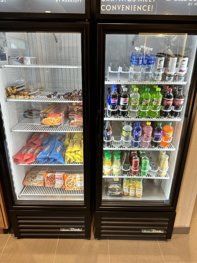 Review: Fairfield Inn & Suites Seattle Sea-Tac Airport Hawaii Calling a refrigerator with drinks and snacks