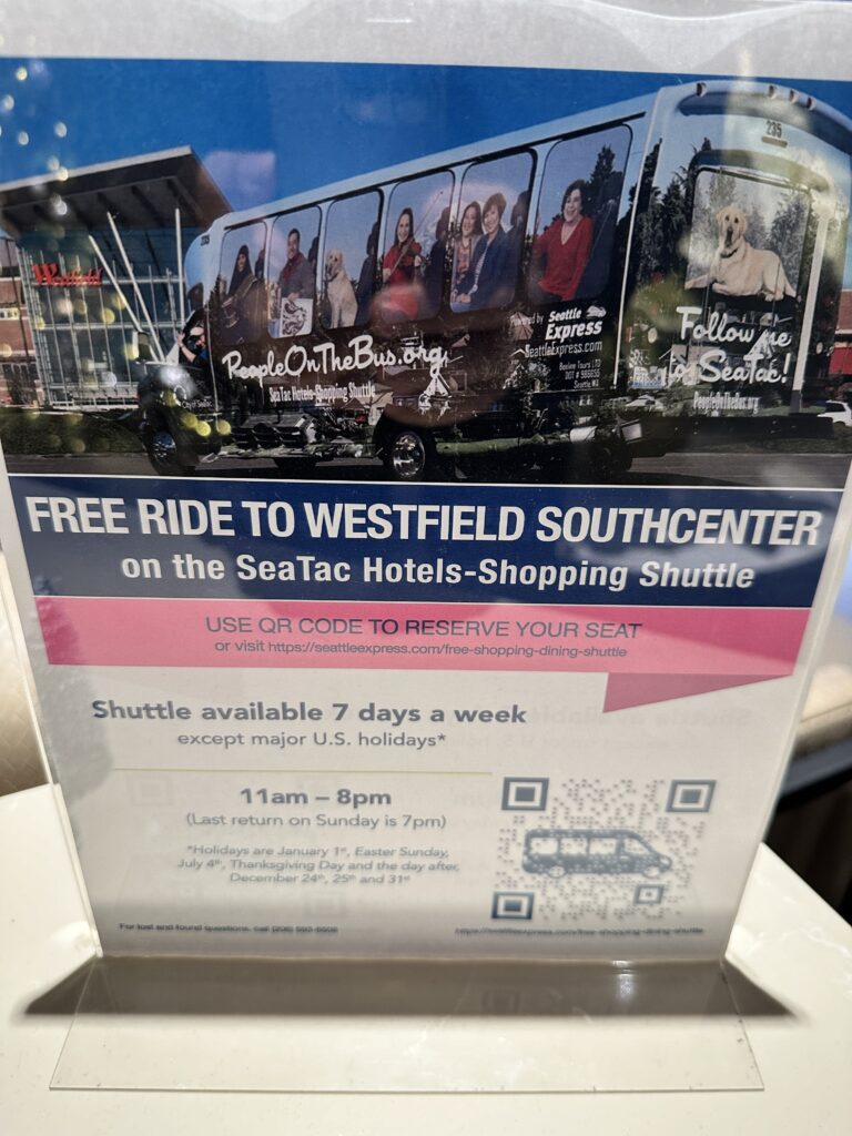 Review: Fairfield Inn & Suites Seattle Sea-Tac Airport Hawaii Calling a sign with a picture of a trolley