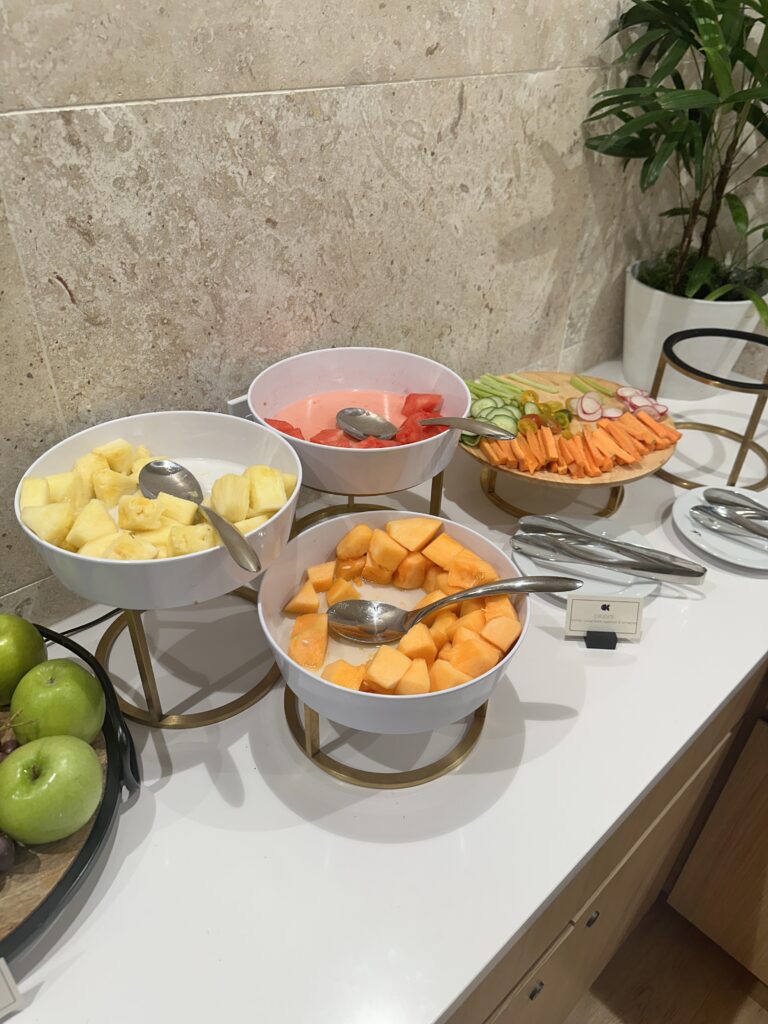 Review: Renaissance Honolulu Hotel & Spa | Oahu's Newest Hotel Hawaii Calling a table with fruit and vegetables
