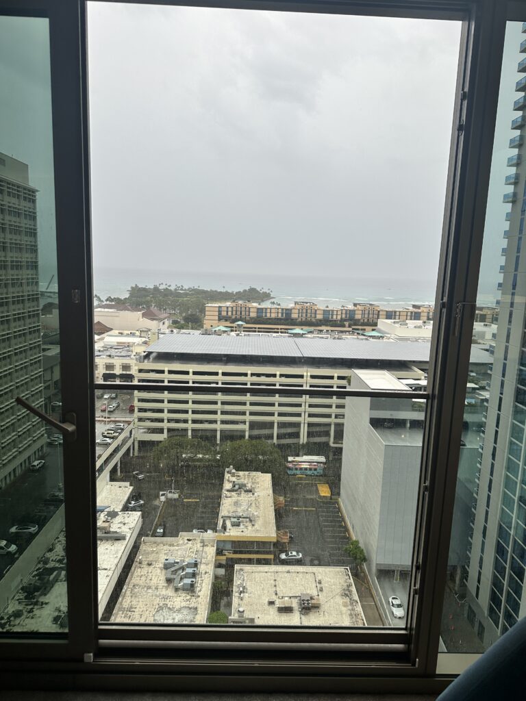 Review: Renaissance Honolulu Hotel & Spa | Oahu's Newest Hotel Hawaii Calling a view of a city from a window