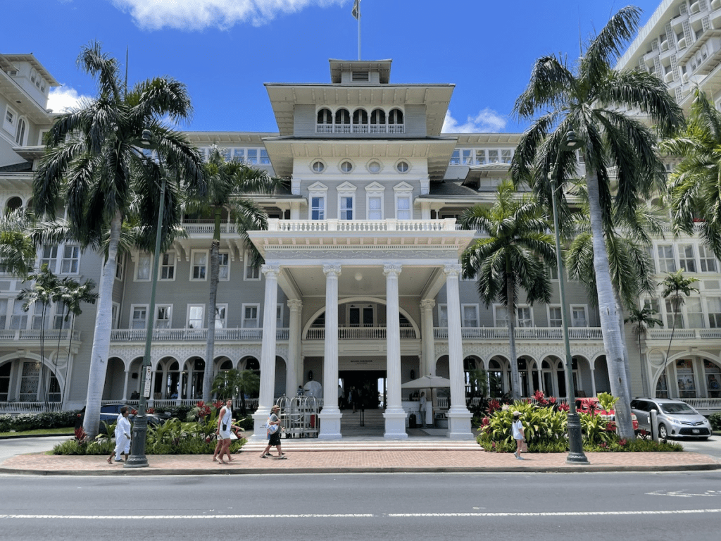 What to Do When Your Hotel is on Strike: Strategies for Travelers (2025) Hawaii Calling a large building with columns and columns with Iolani Palace in the background