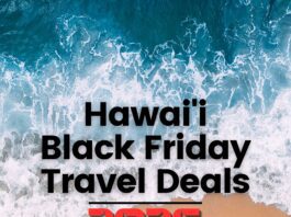 a beach with waves crashing on it