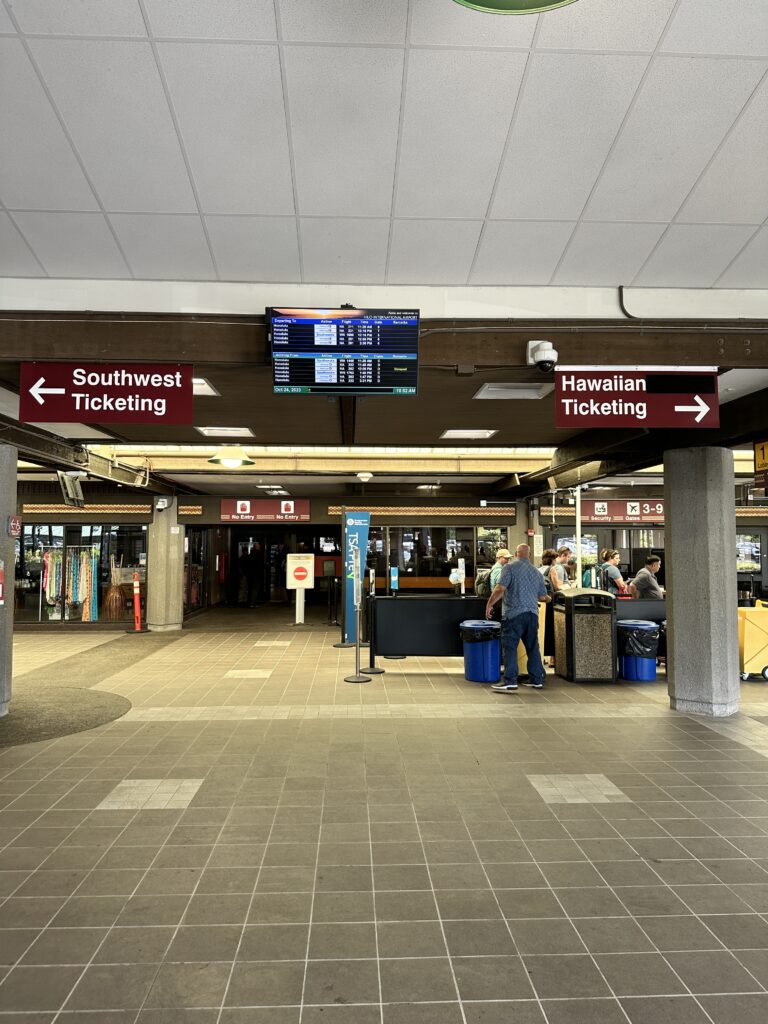 Hilo International Airport Guide (2025) | Big Island Hawai'i (ITO) Hawaii Calling people in a terminal