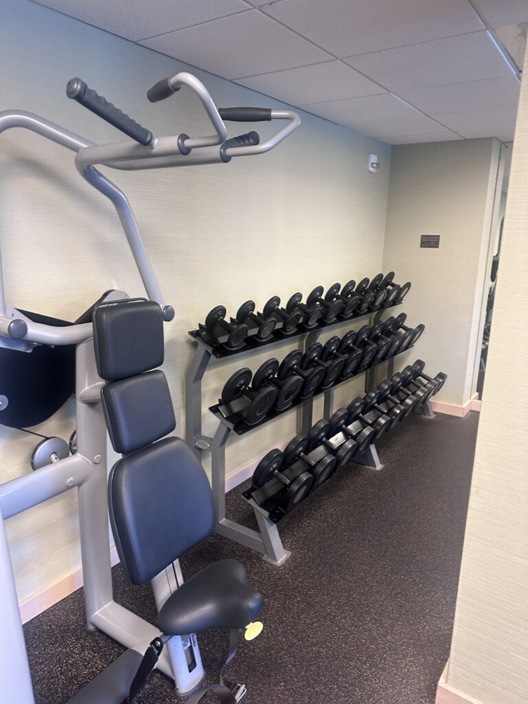 Ka La'i Waikiki Beach, A Hilton LXR Property | Review & Video Hawaii Calling a gym with weights and exercise equipment